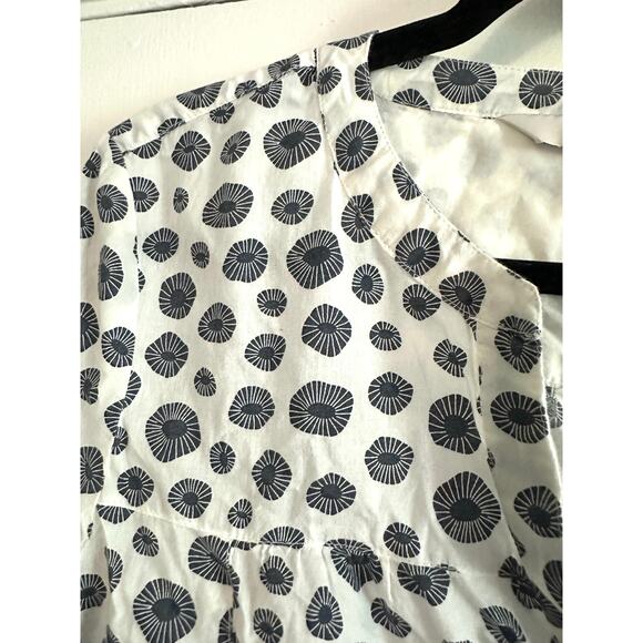 NUMPH Anthropologie Abstract Print Button Down Shirt Blouse - Sz 38 (M) - Picture 2 of 8